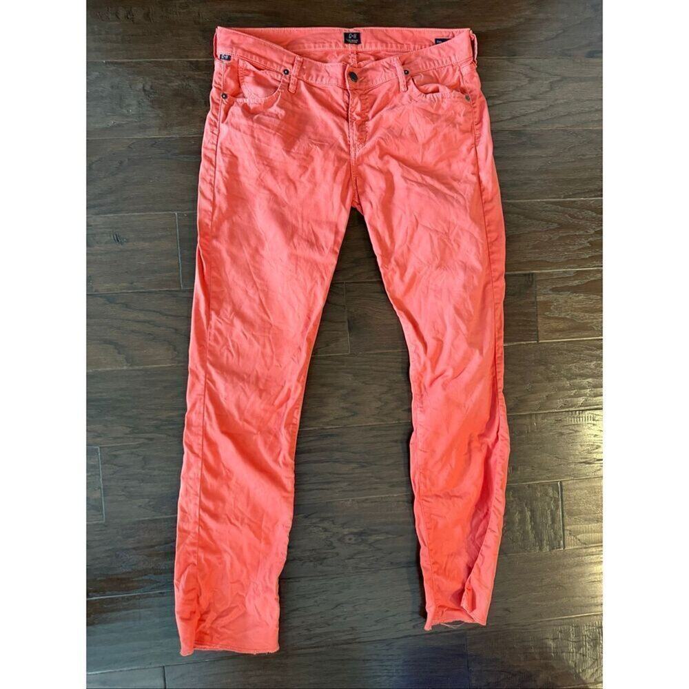 NEW Citizens of Humanity Coral Dani Cropped Straight Jeans size 31